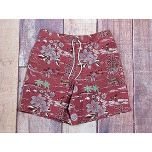 Polo Ralph Lauren Sport Swim Trunks Surf Floral Pink Size Large Men